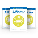Alflorex Original 12 Week Gut Health Plan - by PrecisionBiotics - Includes Individual Support & Alflorex Original Probiotic 30 Caps x 3 Packs
