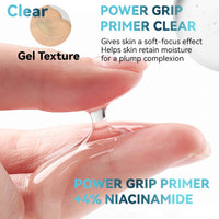 GEEWHILE Face Primer, Hydrating Primer Makeup, Long Lasting Primer Foundation Base, Brightening & Moisturizing Makeup Base, Non-Sticky Non-Greasy Face Grip Primer, Smooth Colour Corrector