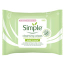 Unilever Simple Kind to Skin Cleansing remove waterproof make-up Facial Wipes for sensitive skin 25 wipes