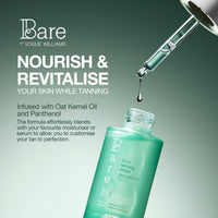 Bare by Vogue Bare By Vogue Face Tanning Drops - Medium/Dark, Customisable Sun-Kissed Glow - Infused with Green Tea, Chamomile, and Pomegranate Extract - For Smooth, Hydrating & Radiant Skin (30ml)