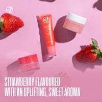 W7 Sweet Dreams Lip Care Set - Strawberry Overnight Mask, Balm & Scrub