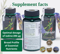 Seagreens Organic Seaweed Food Supplement Granules, 90g, 3 Month Supply, Vegan & Additive-Free, Seaweed Supplement for Humans & Diet Support