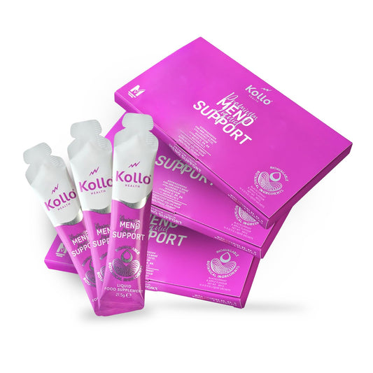 Kollo Menopause Supplements Liquid, Essential Vitamins and Minerals Vitamin D3 B9 B6 Menopause Relief for Energy, Balance, and Vitality-Pack of 42