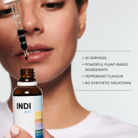 Indi Rest Supplement - Herbal Sleep Remedies - 100% Plant - All Natural Sleep Aids for Adults - Formulated with Natural Sedative Plants to Support Sleep - Indi Rest Supplement - 30ml Night Dropper