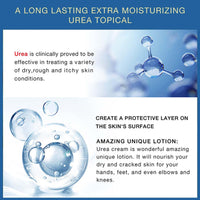 NLFOX Urea Foot Cream - Urea Cream for Cracked Heels and Dry Skin - Urea Cream 40% for Feet - Deep Moisturizing Foot Cream Treatment Maximum Strength Urea cream for Callused Rough Skin