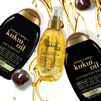 OGX Kukui Oil Conditioner for Frizzy Hair, 385ml