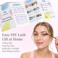PERMANIA Lash Lift Kit, Eyelash Lift Kit, Beginner Friendly | Easy Application Eyelash Perming Kit with Glue Balm, DIY Salon Curl Results at Home, Last up to 4 Weeks