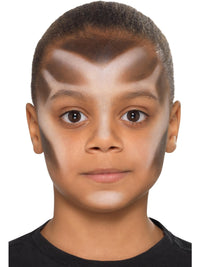 Smiffys Make-Up FX, Kids Vampire Kit, Aqua, Multi- Face Paints, Fangs, Stipple Sponge & Applicators, Cosmetics and Disguises Fancy Dress, Vampire Dress Up Cosmetics & Disguises.
