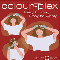 Smart Beauty Hollywood Red Hair Dye Permanent + Plex Anti-Breakage Technology Protects Rebuilds Restores Hair Structure Bright Red Permanent Hair Colour PPD Free Hair Dye Vegan Hair Dye & Cruelty Free