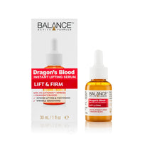 Creightons Balance Active Formula 6 x 30ml Multipack of Dragon's Blood Instant Lifting Serum, For Firmer Looking Skin and Reducing The Appearance Of Wrinkles, Dermatologically Tested, Vegan & Cruelty Free