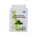 Ved Broccoli Sulforaphane, Broccoli Powder Rich in Vitamins and Minerals, 550 mg 90 Vegan Capsules (45 Days supplys)