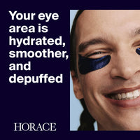 HORACE Anti-Fatigue Under-Eye Patches for Men - Unscented, Pack of 5 Pairs