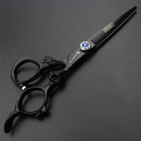 SHARONDS 5.5/6/7.5/7/8-inch professional hair clippers, Japanese 440C jewelry scissors (6-in cutting scissors)
