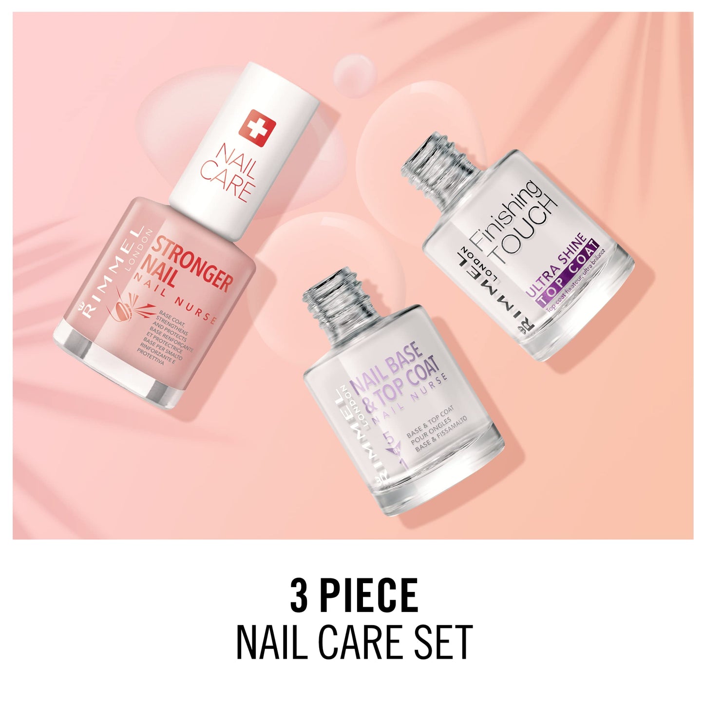 Rimmel London Nail Nurse Stronger Nail Polish, 12ml