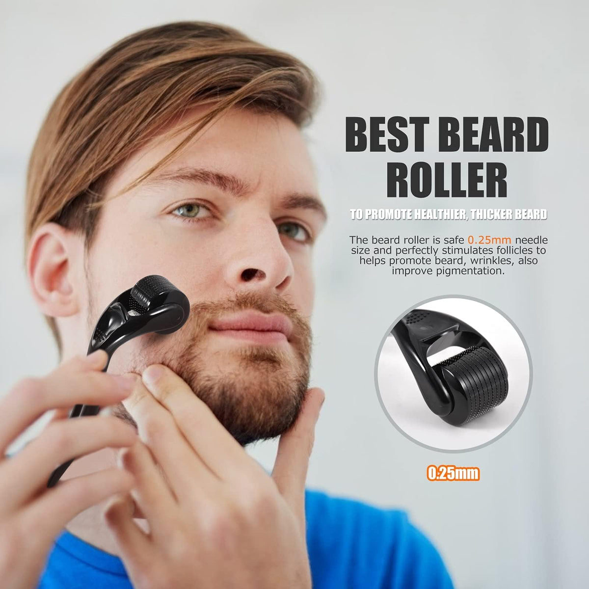 comozon Beard Grooming Kit for Men, 12 in 1 Beard Kit Men Gifts with Beard Roller, Beard Set with Beard Oil, Beard Shampoo, Beard Conditioner, Beard Brush, Beard Balm, Beard Comb, Scissors, Gifts for Him