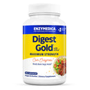 Enzymedica Digest Gold, High Potency Digestive Enzymes with ATPro, Supports Digestion of Fats, Protein, Carbs and Fibre, Helps with Occasional Bloating, 90 Vegan Capsules, Gluten Free, Non-GMO
