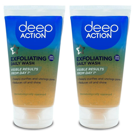Generic Salicylic Acid Exfoliating Face Wash (Pack of 2) – Clearer Skin from Day 1 | Unclogs Pores, Controls Oil & Shine | Cruelty-Free & Dermatologist Approved