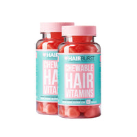 HAIR BURST Biotin Gummies for Hair Growth - Hair, Skin & Nails Vitamin Supplement - Low Sugar, Delicious Flavour - Reduces Breakage, Promotes Healthier Thicker Hair - Daily Chewable Vitamins - 1 Month