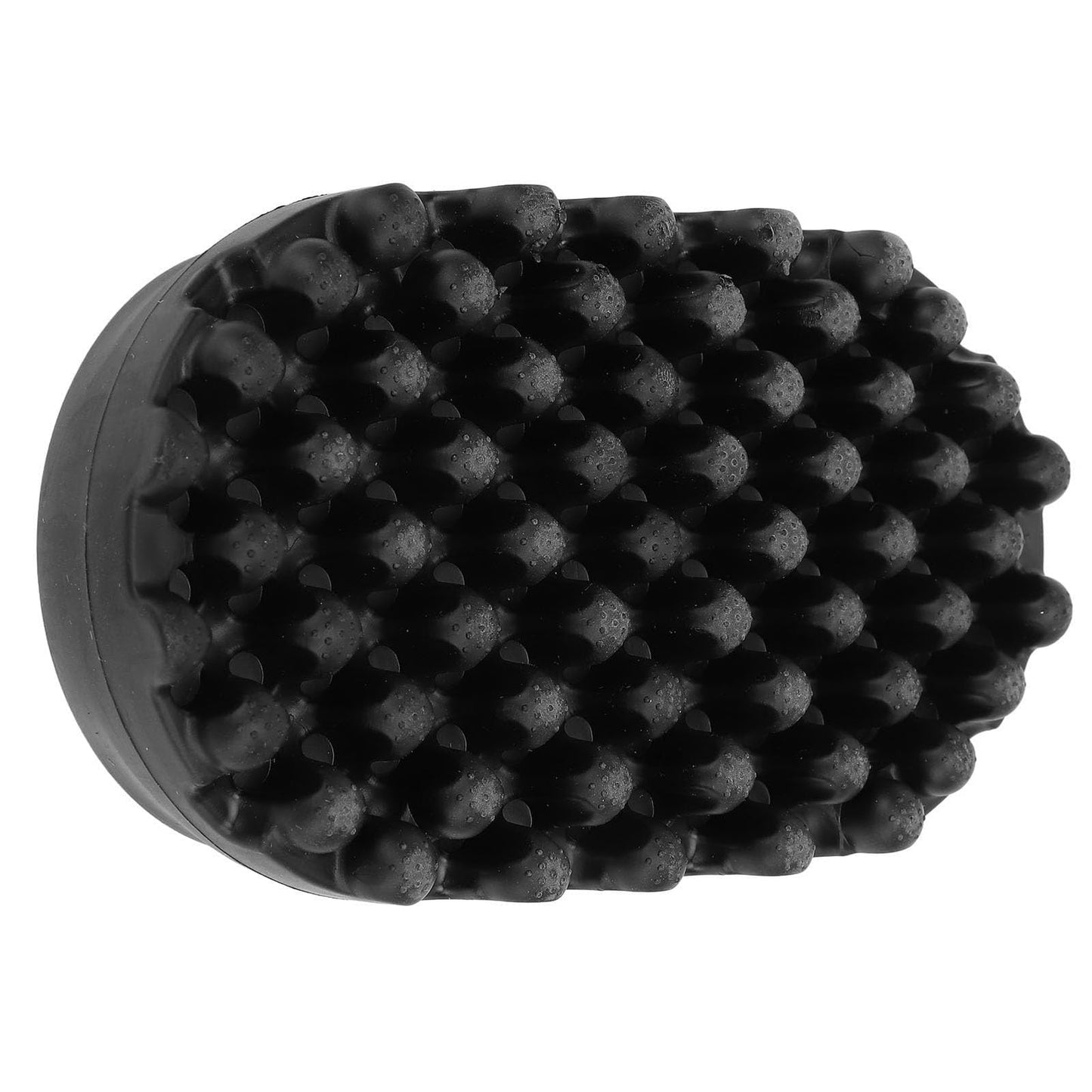 Dpofirs Twist Afro Curl Hair Brush, Washable Twist Hair Sponge Twist Curl Brush Comb Rubber Styling Tool for Home and Salon Use