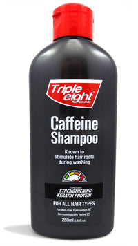 Triple Eight Caffeine And Keratin Shampoo to Stimulate Follicles In Fine, Thinning, Dull Hair