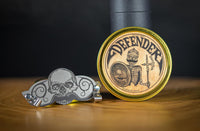 THE VINTAGE GROOMING CO. Defender Mustache Balm and Defender Mustache Guard Set | 2oz Mustache Balm & Mustache Drinking Protector