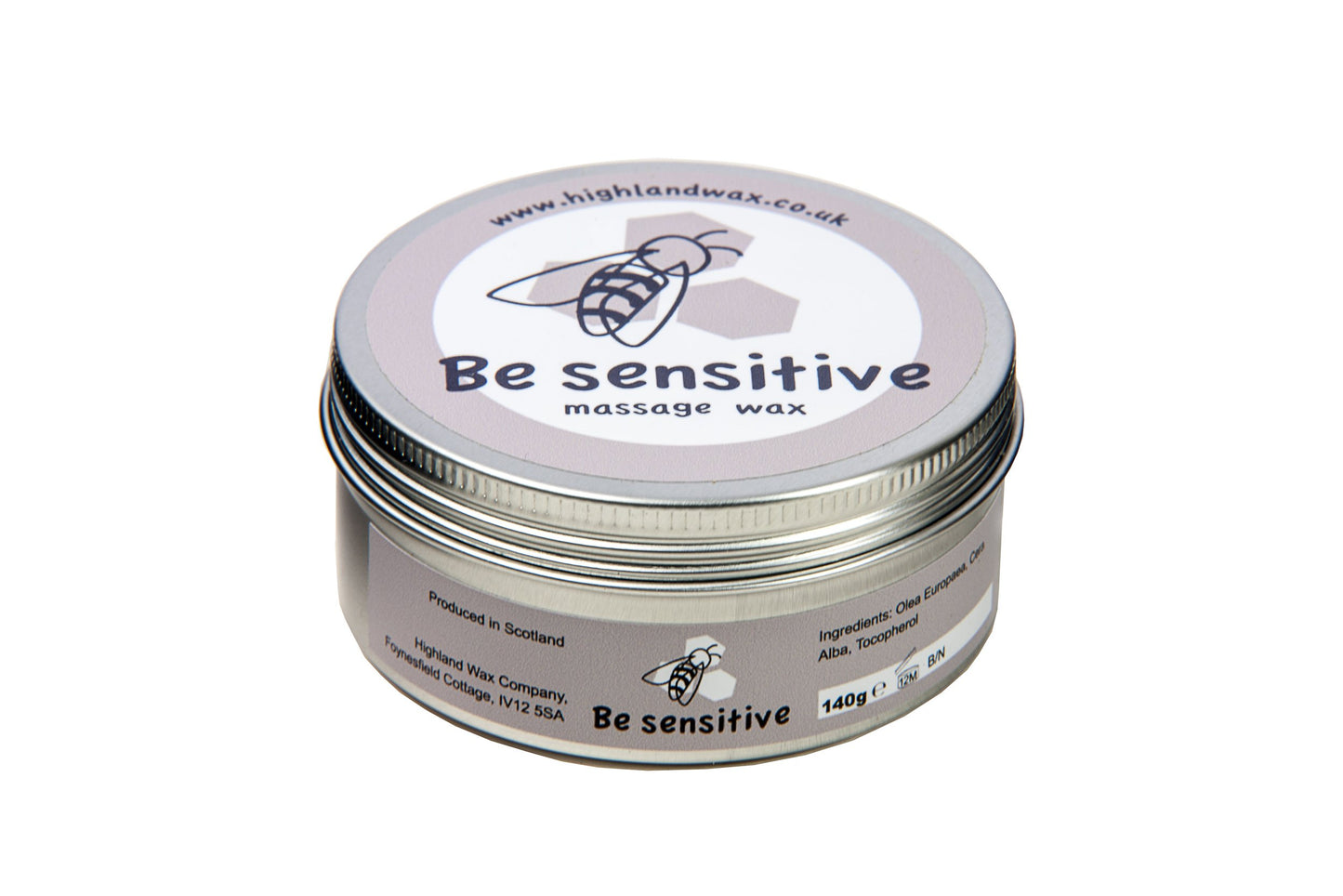 Highland Wax Be Sensitive Massage Wax (140g)