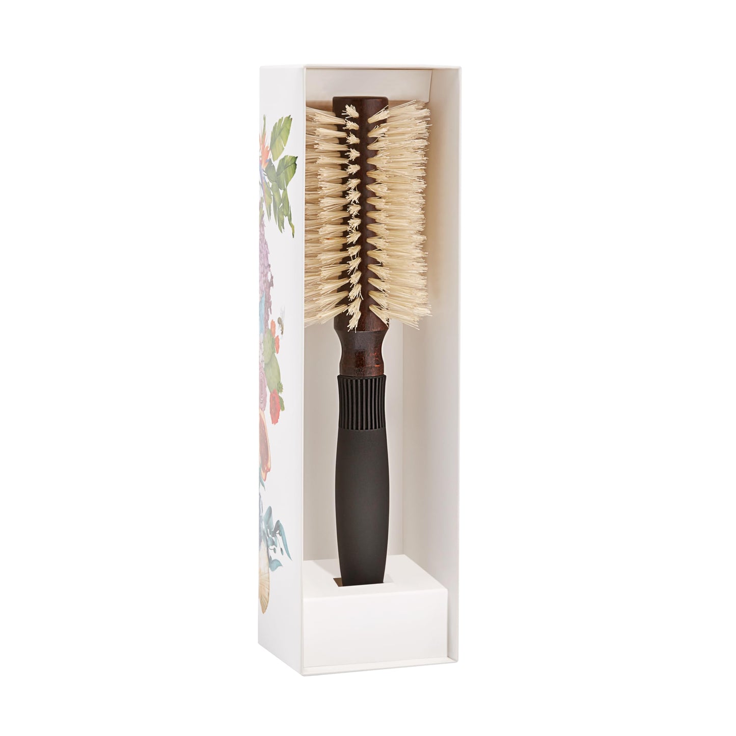 Christophe Robin Pre-Curved Blowdry Hairbrush – Professional Round Brush for Volume & Smooth Blowouts, Gentle on Scalp, Ideal for All Hair Types