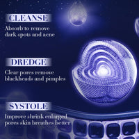 TBeautfave Peel off Face Masks, Starry Sky Face Peel Anti Wrinkle Anti Aging Facial Mask, Oil-Control Anti-Acne Detox Cleansing Skin Care Face Lifting Firming Mask