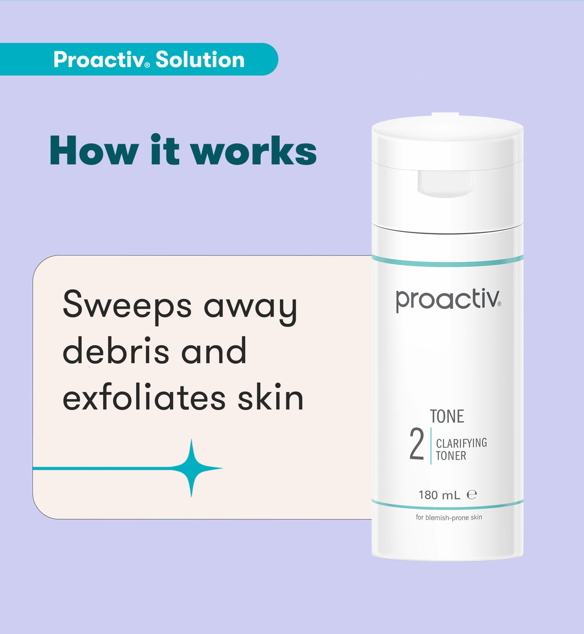 Proactiv Solution Clarifying Facial Toner, Blemish Prone Skin, 180 ml (Pack of 1)
