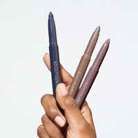 Laura Geller Beauty LAURA GELLER NEW YORK Kajal Longwear Kohl Eyeliner Pencil - Midnight Blue Kohl - Caffeine and Vitamin E - Smooth & Blendable Liner - Built-In Sharpener