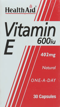 HealthAid Vitamin E 600iu - 30 Capsules