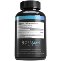German Pharma Turkesterone | Ajuga Turkestanica 250mg Dose | 60 Vegetable Capsules, 2 Per Day | Increase Strength + Build Lean Muscle | 100% Vegan |