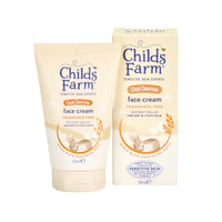 Childs Farm OatDerma Face Cream Moisturiser, Fragrance Free Hydration, Sensitive Skin Emollient, Soothe Baby Kids, 50ml