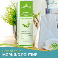 Tea Tree Eyelid Foaming Cleanser - Face Wash For Women | Eyelid Scrub For Dry Eye, Irritation | Preservative Free, Natural Ingredients