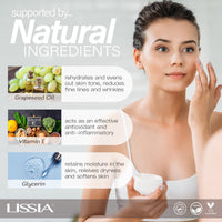 Lissia Retinol Cream with SPF30 - (Double Size) 100ml | Made in the UK - Anti Aging Face Cream for Day or Night, Vitamin A & E | Cruelty Free