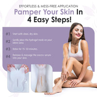 Clear Patch Bikini Bliss Glow Vajacial Butterfly Mask Hydrating & Soothing Hydrogel Mask for Bikini Area Post-Shaving & Waxing Care Infused with Hyaluronic Acid & Aloe Vera for Soft Skin (Pack of 1)