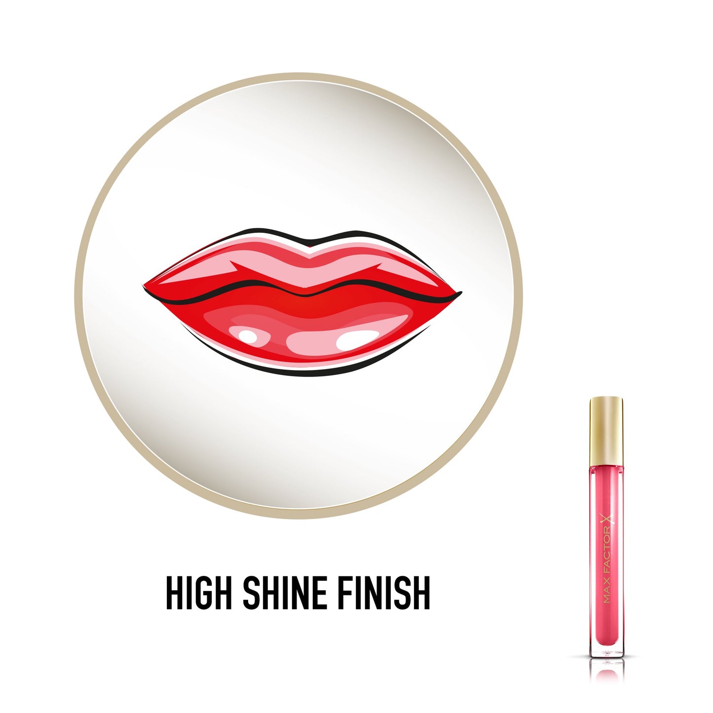 Max Factor Colour Elixir Lip Gloss, Shine Enhancers and Smoothing Oil, Enchanting Coral 25
