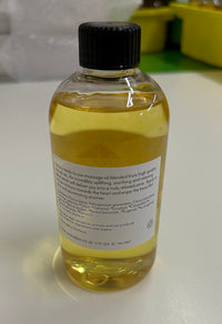 Aromabar Valentine Massage Oil 250ml with Pump Dispenser (Rose Geranium, Ylang Ylang and Mandarin) Romantic Gift