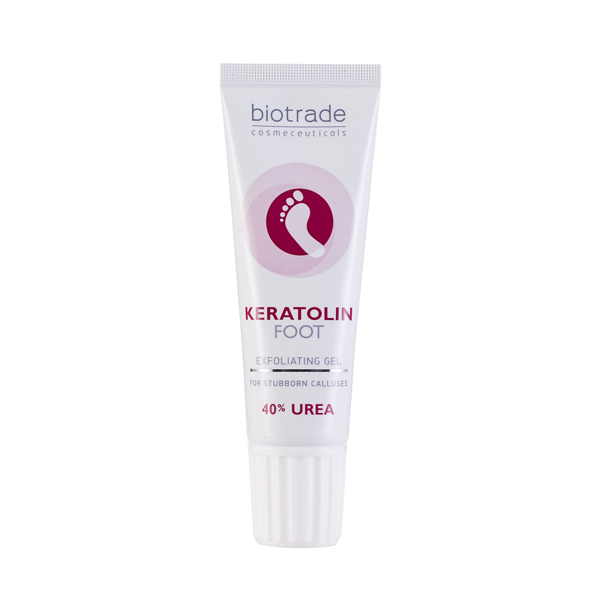 Keratolin Foot Gel For Corns, Calluses and Warts Remover Thickened Skin And Nails Cream Kit 40% Urea 15 ml Knees Elbows And Heels By Biotrade