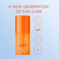Lancaster Sun Beauty Invisible Face Fluid SPF30 30ml, Photoaging Control, Broad Spectrum Sun Protection, High Protection With Full Light Technology, Water and Sweat Resistant, Clean Formula
