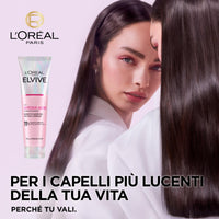 L'OREAL PARIS L'Oréal Paris Elvive Glycolic Gloss Glycolic Acid Hair Set with Conditioner 150ml + 5 Minute Lamination Treatment for Dull and Porous Hair 200ml - 2 Bottles