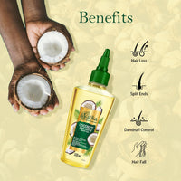 Vatika Naturals Vatika Afro Naturals Coconut Restorative Hair Oil - 100ml | Provides Strength & Nourishment | Boost Hair Health & Control Frizz
