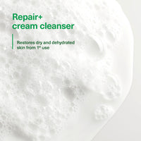 Simple Repair+ Facial Cream Cleanser pro-ceramides + hyaluronic acid restores dry and dehydrated skin from the first use 240 ml