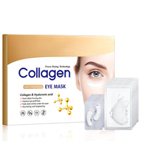 OKAQEE Collagen Under Eye Gel Patches - Hydrating Under Eye Patches with Hyaluronic Acid - Freeze Drying Collagen Eye Masks for Puffy Eyes, Fine Lines & Dark Circles - Eye Bags Remover for Women