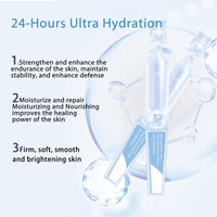 Cureluxe 30PCS Ultra Hyaluronic Acid Serum for Face - 5% Hyaluronic Acid Hydrating Serum - Hy-aluronic Acid Serums for Plumping&Nourishing - Face Care Anti-Aging Facial Serums for Reducing Fine Lines&Wrinkles