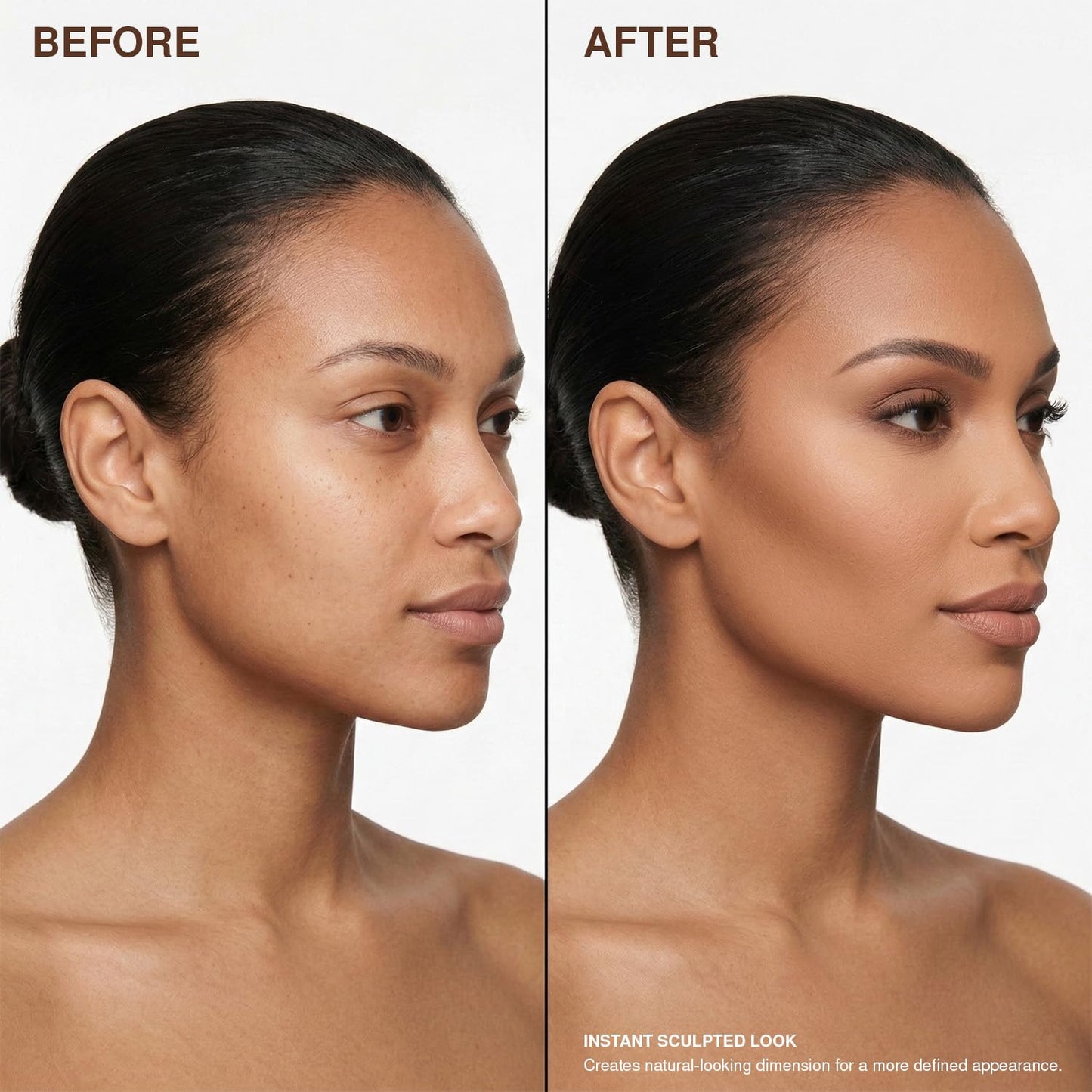 Palladio Contouring Makeup Stick BUILD + BLEND Contour Stick, Face Makeup for Perfect Sculpting Look, 0.23 Ounce (Amber Rose)