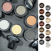 Fashion Base Hairline Enhancer - Root Touch Up Powder - Instantly Cover Gray Hair Roots - Thin Hair Powder (Dark Brown, 4g)