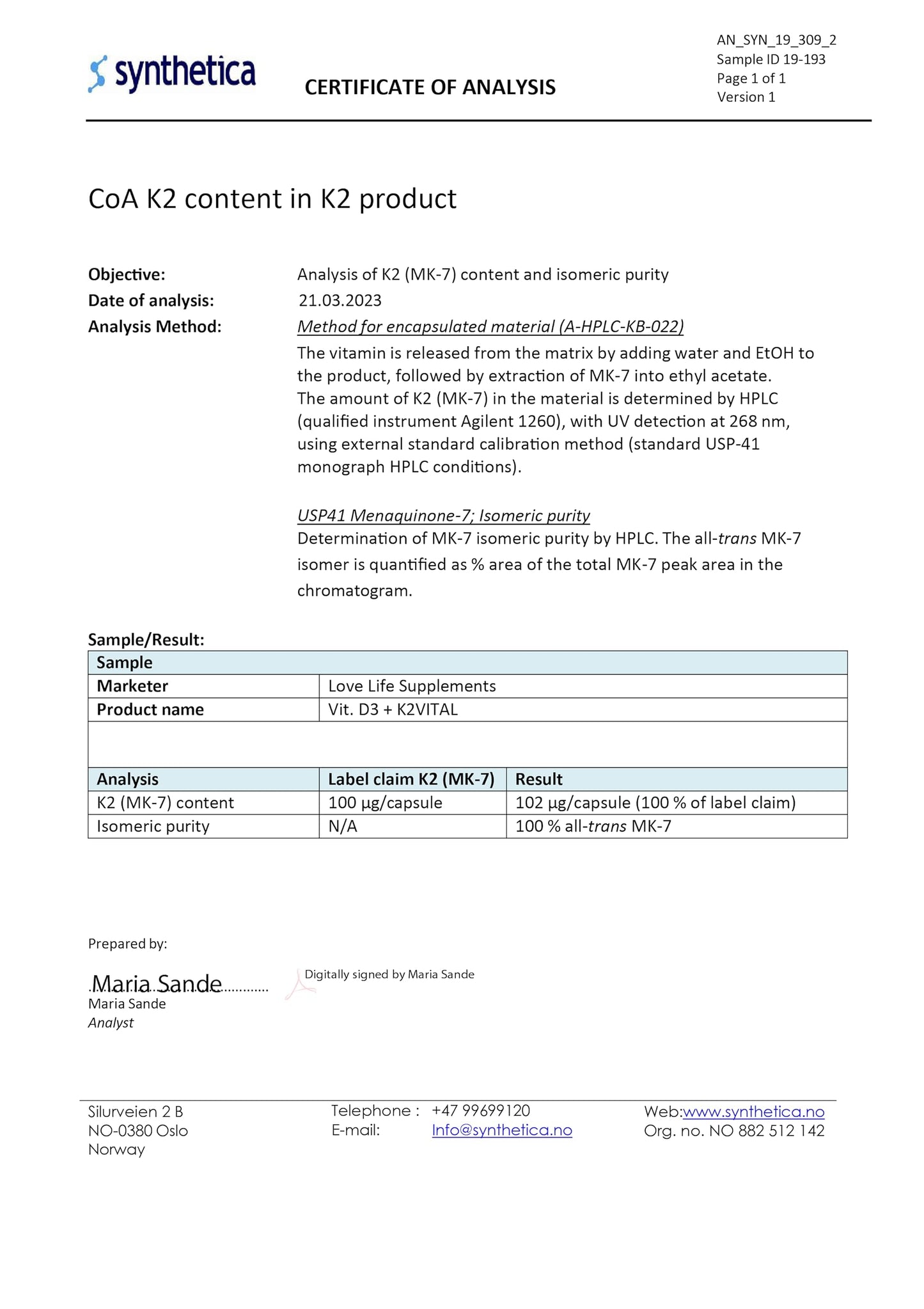 Vitamin D3 K2 and MCT Powder for Superior Absorption | Includes K2VITAL® MK-7 - A Premium Form of K2 | 60 Capsules | 3000iu D3 + 100μg K2 | Love Life Supplements - Premium UK Supplements