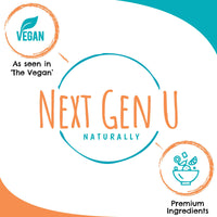 NGU Next Gen U Flaxseed Oil Capsules - 1000 mg - 120 Vegan Soft Gels - High in Omega 3, 6, 9 - Cold Pressed Flax Seed Formula - 4 Months Supply - by NextGenU