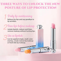 Colour Changing Lipstick, 3Pack Magic Lip Balm Set, Tinted Lip Balm with Crystal Jelly Formula, Hydrating & Protective lips balm, Moisturizer for Lip-Care & Repair, Gifts for Teenage Girls